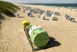 Foto: Container am Strand Container am Strand