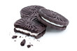 Cookies chocolate and vanilla