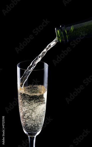 Photo: Serving champagne Serving champagne