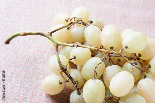 Photo: Bunch of green grapes Bunch of green grapes