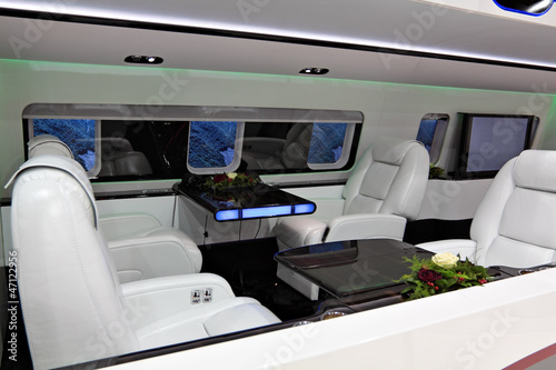 Photo: Luxurious plane interior Luxurious plane interior