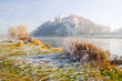Benedictine abbey in Tyniec, Cracow. Famous Polish landmark