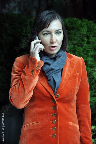 Photo: Businessfrau mit Handy Businessfrau mit Handy