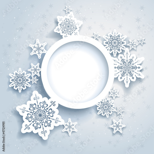 Vector: Abstract winter design Abstract winter design