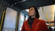 Video: Businessfrau in der Strassenbahn Businessfrau in der Strassenbahn