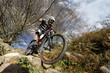Photo: Rider in action Rider in action