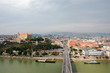 View of Bratislava from the river Danube