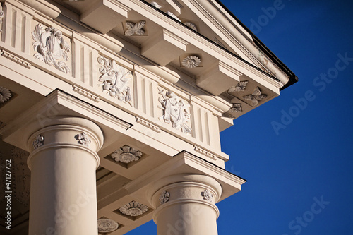 Photo: Detail of Vilnius Cathedral Detail of Vilnius Cathedral