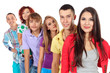 group of teens
