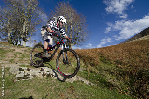 Photo: Rider in action Rider in action