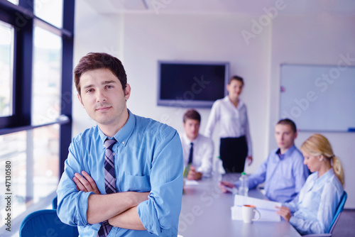 Photo: Portrait of a handsome young business man Portrait of a handsome young business man