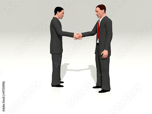 Illustration: Dándose la mano Dándose la mano