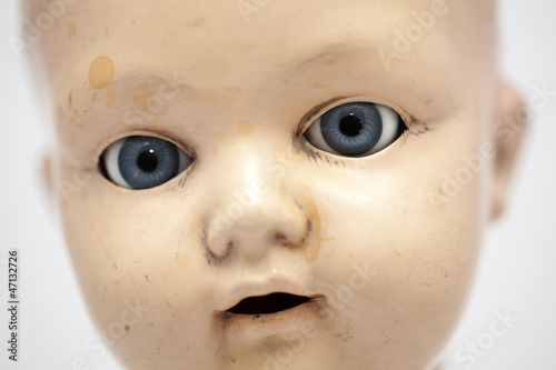Photo: Child's baby doll face Child's baby doll face