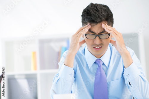Photo: Workplace stress Workplace stress