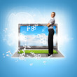 Modern technology illustration