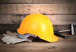 Yellow hardhat
