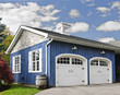 Two car garage