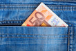 Photo: Jeans pocket Jeans pocket