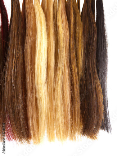 Photo: mèches de cheveux mèches de cheveux