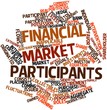 Word cloud for Financial market participants