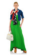 Attractive model in fashion concept