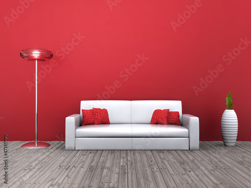 Illustration: Living room Living room
