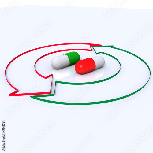 Illustration: tablette, pille, wirkstoff, doping, droge, drogen, tablette, pille, wirkstoff, doping, droge, drogen,