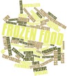 Word cloud for Frozen food
