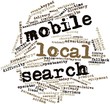Word cloud for Mobile local search