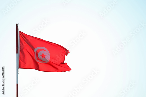 Photo: Tunisian windy flag Tunisian windy flag