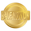 Sale Gold Badge