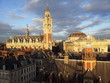 L'ombre de la grand roue sur le vieux Lille