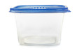 Plastic container for food