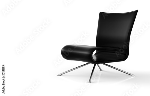 Illustration: Sit and Chill - Black Sit and Chill - Black