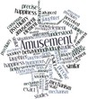 Word cloud for Amusement