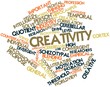 Word cloud for Creativity