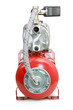 Photo: New Automatic water pump on white background New Automatic water pump on white background