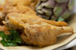Carciofi fritti - Fried artichokes