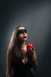 red apple