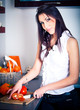 femme a la maison