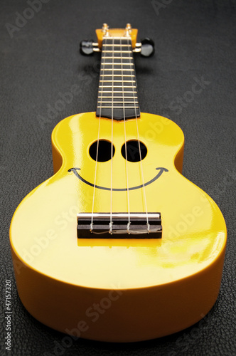 Photo: Smiley ukulele Smiley ukulele