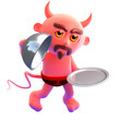 Devil offers up a silver service temptation