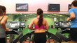 Women on treadmill