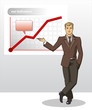 Businessman standing