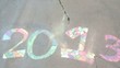 Year 2013 in Colored Chalk
