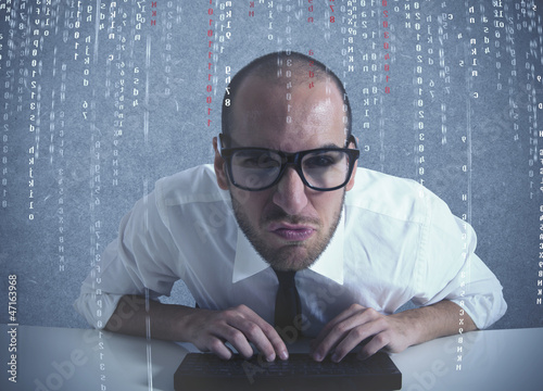 Photo: Software programmer Software programmer