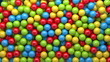 falling colored balls intro background