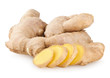 Ginger Root Isolated On White