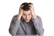 Businessman in depression