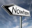 nowhere